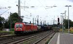 DB 187 168-0 REV/FKR X/18.11.18 + 185 293-8 REV/EGI 9/17.06.24 mit Mischer.