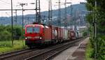 DB 193 332-4 REV/MMAL/23.05.18 mit KLV aufgenommen in Bingen am Rhein. 07.08.2024