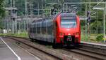 DB Süwex 429 112/612 als RE2 nach Koblenz Hbf Ausfahrt Bingen.