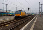 Die an die NS - Nederlandse Spoorwegen N.V. (Niederländische Eisenbahnen AG) vermietete Siemens Vectron MS 193 766 (91 80 6193 766-3 D-ELOC) der ELL - European Locomotive Leasing (Wien) fährt am 21 Januar 2025, mit dem IC 146 (Berlin Ostbahnhof - Berlin Hbf - Hannover Hbf - Bad Bentheim – Deventer - Amsterdam Centraal), in den Bahnhof Rheine ein. Warum der IC nicht als EC gewertet wird ist mir nicht ganz klar. 

Die Siemens Vectron MS wurde 2019 von Siemens Mobilitiy in München-Allach unter der Fabriknummer 22721 gebaut und an die ELL geliefert.