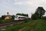 411 030-0  Jena  als ICE 26 nach Dortmund bei Moosham.