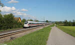 411 029-2  Kiel  als ICE 90 Wien - Hamburg Altona  Donauwalzer  bei Pölling. 14.05.24