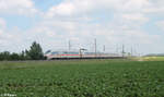 403 061  Celle  als Unbekannter Umleiter ICE bei Uffenheim.