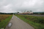 401 077 als ICE928 Passau - Hamburg Altona bei Pölling.