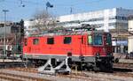 SBB Re 4/4 II 11118 oder 91 85 4420 118-2 CH-SBB Singen/Htw 27.03.2017