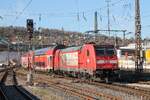 DB 146 220-9 Ausfahrt Ulm Hbf 27.03.2017