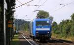 ERC 145-CL 202/145 098-0 auf Solofahrt am Rhein...hier bei der Durchfahrt in Andernach-Namedy.