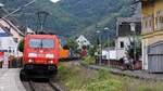 DB 185 235-9 mit Containerzug gen Koblenz.