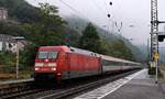 DB 101 022-2 mit BB Wagenpark.