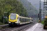 berraschungsgste in Bingen am Rhein...Go-Ahead ET 5.18 A/B (1429 053-0/553-9 D-GABW) und ET 3.01 A/B (1427 011-0/511-9 D-GABW).