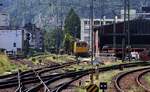 DB GAF 746 024 oder 99 80 9110 024-3 abgestellt in Koblenz.