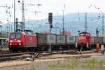 DB 145 020-4 und 294 618-4 Basel bad Bhf 01.06.2012