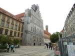 (128'593) - Eingepacktes Haus in M�nchen am 11.