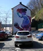 (273'531) - Wandgem�lde von PichiAvo von Valencia am 3. April 2025 in Wuppertal
