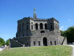(275'426) - Burgruine L�wenburg auf der Wilhelmsh�he am 11. Mai 2025 in Bad Wilhelmsh�he