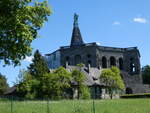 (275'427) - Burgruine L�wenburg auf der Wilhelmsh�he am 11. Mai 2025 in Bad Wilhelmsh�he