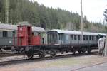 IG 3 Seenbahn vierachsiger Schienenwagen Gattung SSml(SS15) Essen 119 086 Seebrugg 09.05.2017