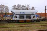 D-VTGD 37 80 6994 028-6 Gattung Faccs, vierachsiger Selbstentladewagen, Padborg 30.04.16