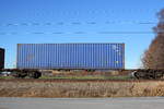 4954 547-4 (Sggmrs)mit einem Container am 10.