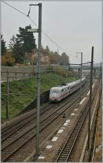 Ein ICE von Bern nach Berlin Ostbahnhof erreicht Liestal.