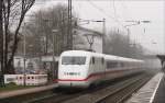 402 044 aus Richtung Hamm kommend am 16.02.13 in Kamen