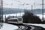 ICE nach Frankfurt am 02.01.11 bei Fulda