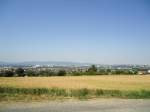 (127'918) - Ausblick von der Strasse auf ein Wohngebiet in Deutschland am 10.