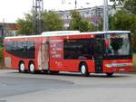 Setra 418 LE Business der Anklamer Verkehrsgesellschaft in Greifswald.