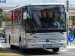 Mercedes Tourismo RH der Anklamer Verkehrsgesellschaft in Greifswald.