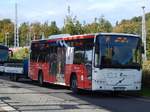 Volvo 8700 der VVR mit Fahrradanhänger in Sassnitz.