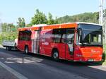 Volvo 8700 mit Anhänger der VVR in Sassnitz.