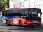 Setra 415 UL der Verkehrsbetrieb Greifswald-Land GmbH in Greifswald.