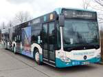 Mercedes Citaro III der Neubrandenburger Verkehrsbetriebe in Neubrandenburg.