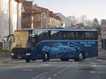 Mercedes Tourismo von Becker-Strelitz Reisen aus Deutschland in Sassnitz.