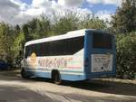 Mercedes 815D von Rux Reisen aus Deutschland (ex Küstenbus) in Neubrandenburg.