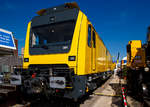 SBB Erhaltungsfahrzeug (EHFZ) für den Gotthard-Basistunnel (GBT) Xem 99 85 9181 001-0  Ambri-Piotta , eines der 13 selbstfahrenden Spezialfahrzeuge, präsentiert  der iaf 2017 Internationale