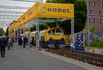 Die Robel Bahnbaumaschinen GmbH aus Freilassing (gehört zu Plasser & Theurer) präsentierte auf der 28.