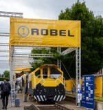 Die Robel Bahnbaumaschinen GmbH aus Freilassing (gehört zu Plasser & Theurer) präsentierte auf der 28.