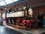 98 001 der Windbergbahn im Technikmuseum in Chemnitz am 19.04.2017.