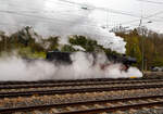 Die 52 4867 / 052 867-3 (90 80 0052 867-3 D-HEF) der Historische Eisenbahn Frankfurt e.V., ex GKB 152.4867 (Graz-Köflacher Eisenbahn- und Bergbaugesellschaft), ex ÖBB 152.4867, ex DRB 52