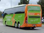 Volvo 9700 von Flixbus/Höner Touristik aus Deutschland in Rostock.