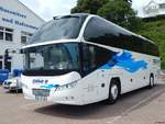 Neoplan Cityliner von Gehle aus Deutschland im Stadthafen Sassnitz.