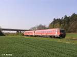 Ein 610er auf dem Weg nach Nrnberg bei Richt bei Schwandorf.