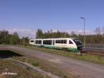 VT07 erreicht Wiesau/Oberpfalz mit VBG86567 nach Regensburg.