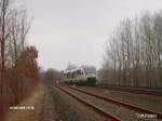 VT26 rollt bei Schnfeld als VBG86556 nach Hof.