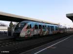 VT06 hat Wiesau/Oberpfalz mit VBG86566 nach Hof am 02.04.09  