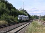 VT05 erreicht Wiesau/Oberpfalz mit der VBG86567 nach Regensburg.26.07.09