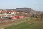 440 319-1 verlässt Retzbach-Zellingen als RB 58057 Jossa - Bamberg.