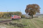 440 317-6 als RB58035/58037 Sterbfritz - Schweinfurt/Bamberg bei Retzbach-Zellingen.