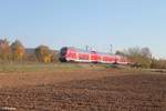 445 050-8 als RE 54 RE 4619 Frankfurt/Main - Würzburg kurz vor Thüngersheim.